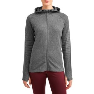 Avia Women’s XL 16-18 Gray Active Flex Tech Hoodie